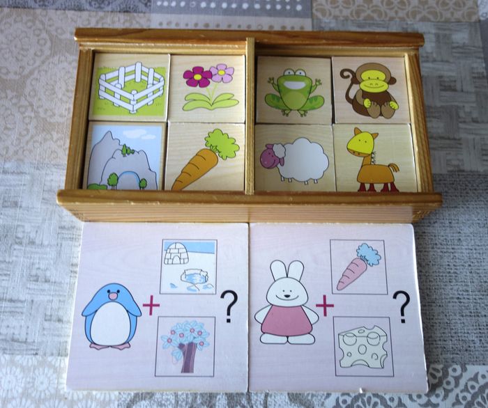 jeu d'association bois - photo numéro 3