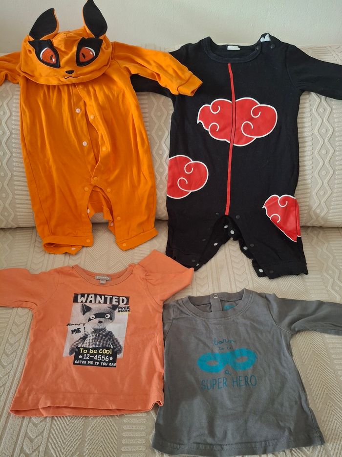 Lot vêtements bébé garçon