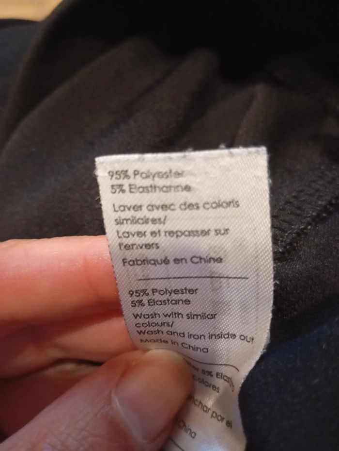 Pantalon noir cache-cache - photo numéro 5