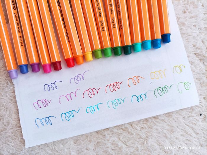 Lot de 35 feutres Stabilo mini 68 & 88 - photo numéro 4
