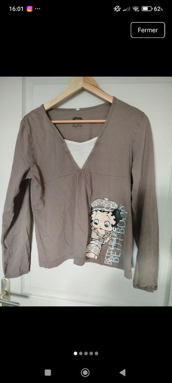 Tee-shirt Betty boop