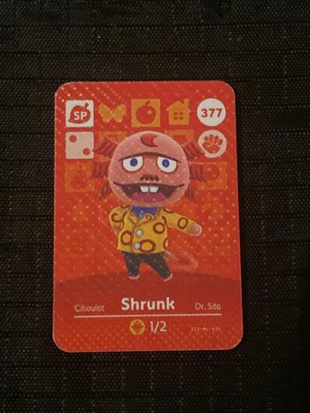 mini carte amiibo shrunk