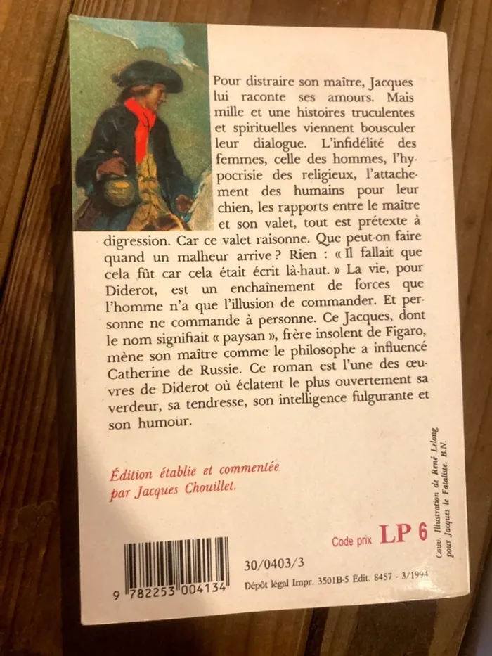 Livre Jacques le Fataliste - photo numéro 2