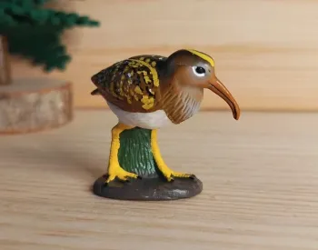 Figurine ibis du Japon Animal de l'Asie