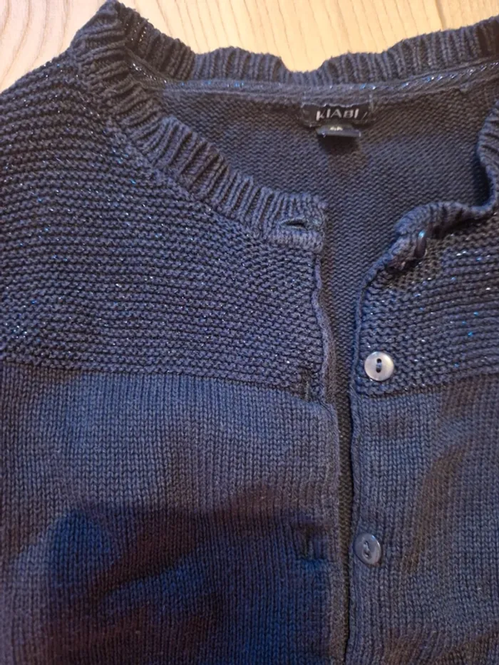 Gilet bleu marine - photo numéro 3