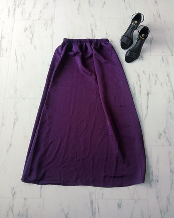 Jupe longue violette 💜