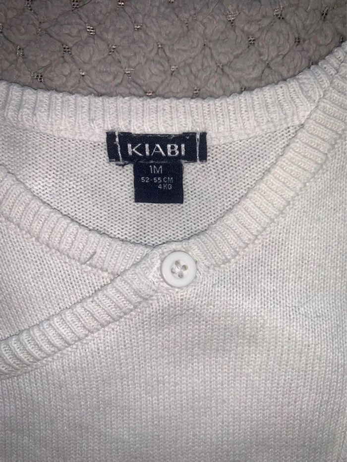 Gilet Kiabi 1 mois - photo numéro 2