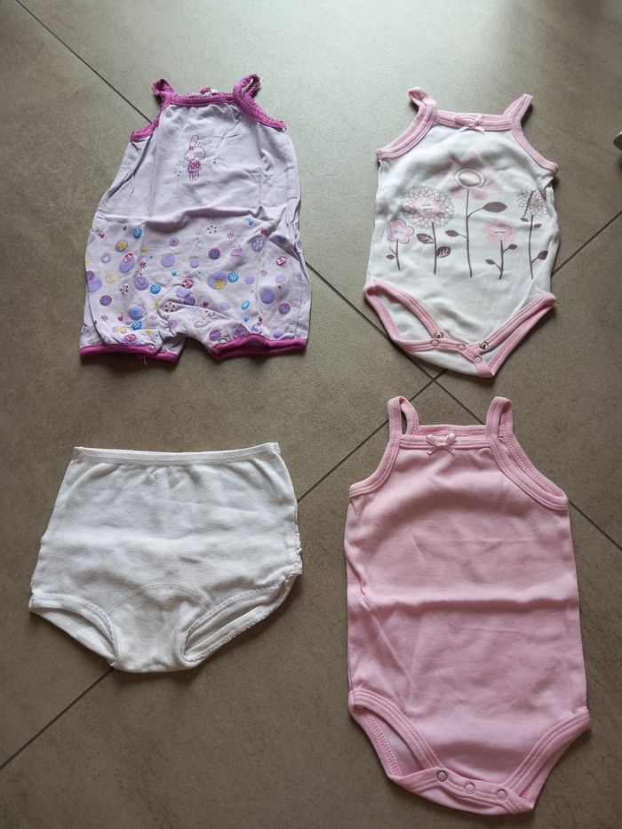 Lot de 31 vêtements bébé fille 6 mois - photo numéro 6