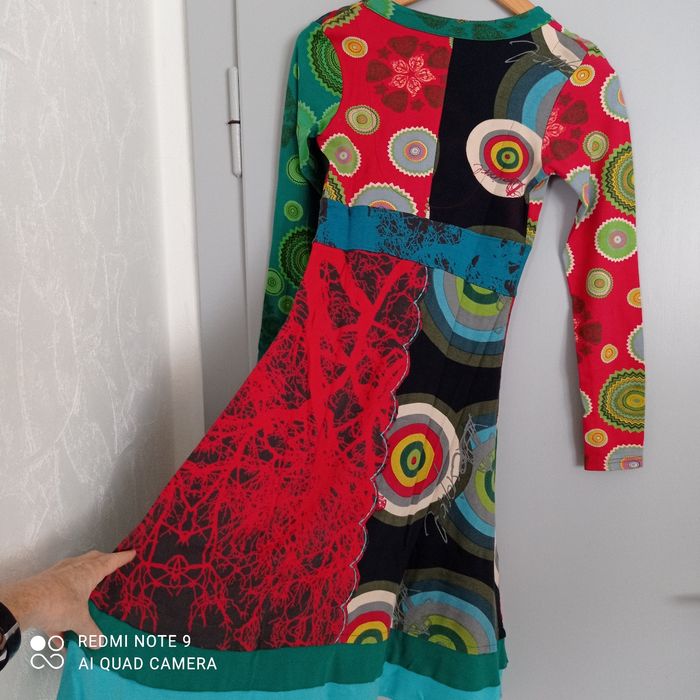 Robe à motifs multicolores t34 - photo numéro 6