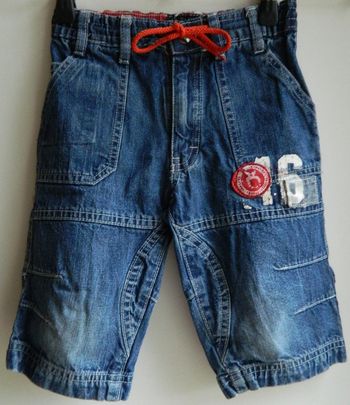 Bermuda en jeans T 2 ans "SK8"