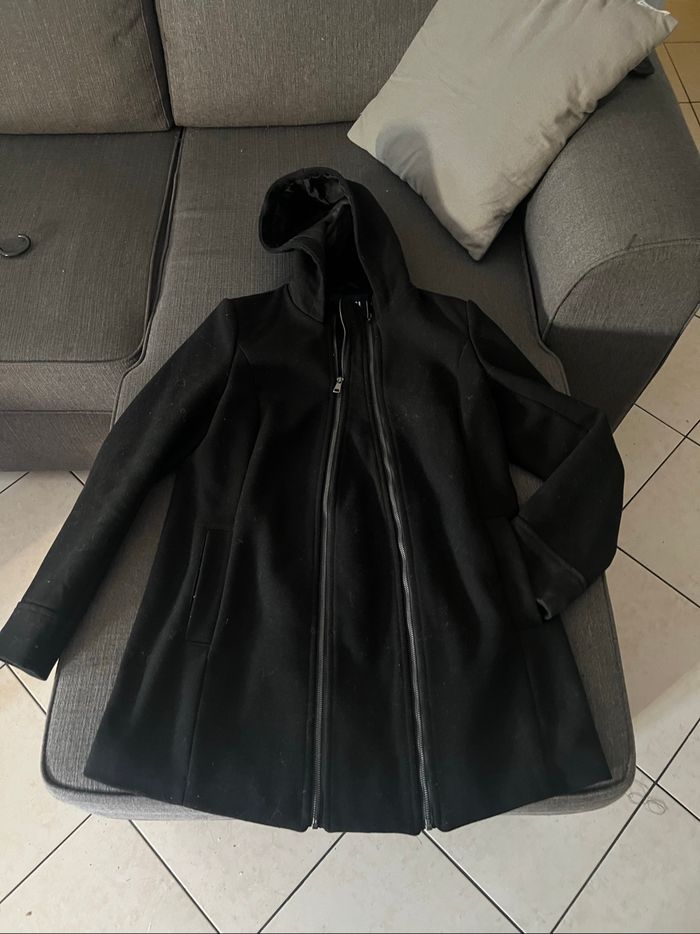 Parka noir automnale - photo numéro 2