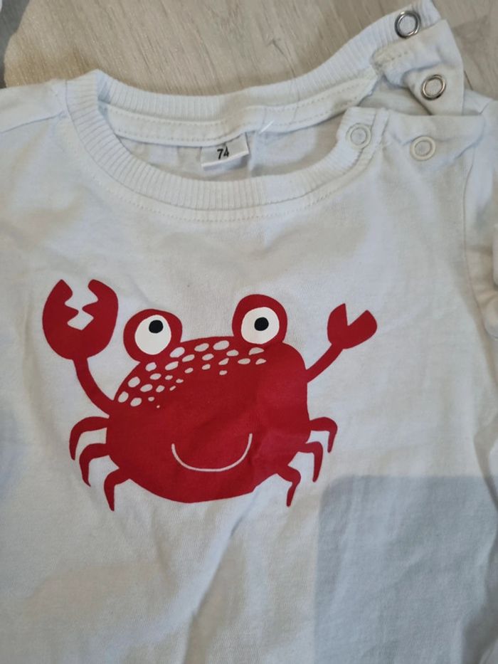 Lot de 3 t-shirts 12 mois - photo numéro 3