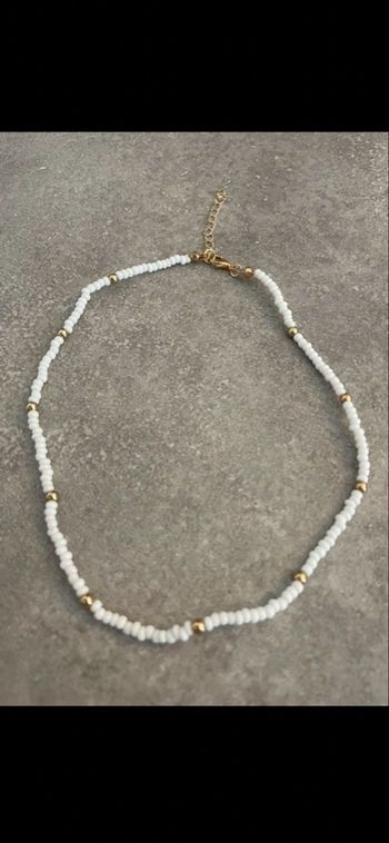 Collier perles 