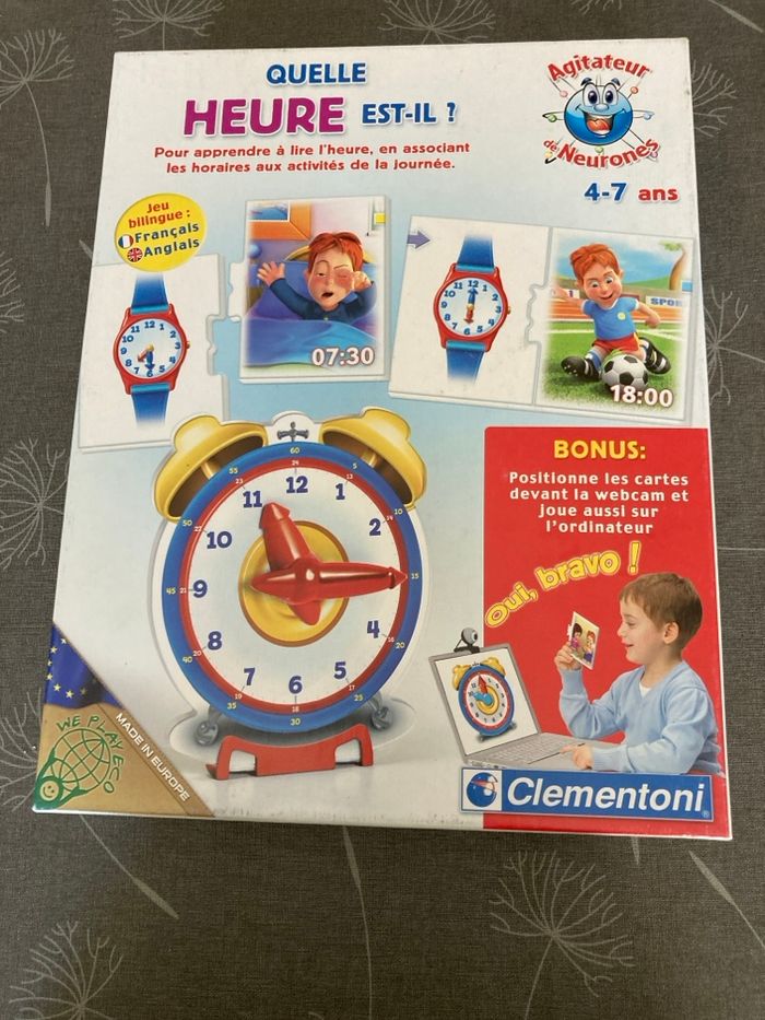 Jeu Quelle heure est-il ?