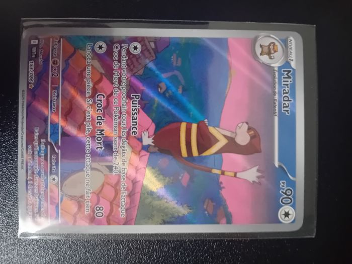 Belle carte pokemon miradar AR