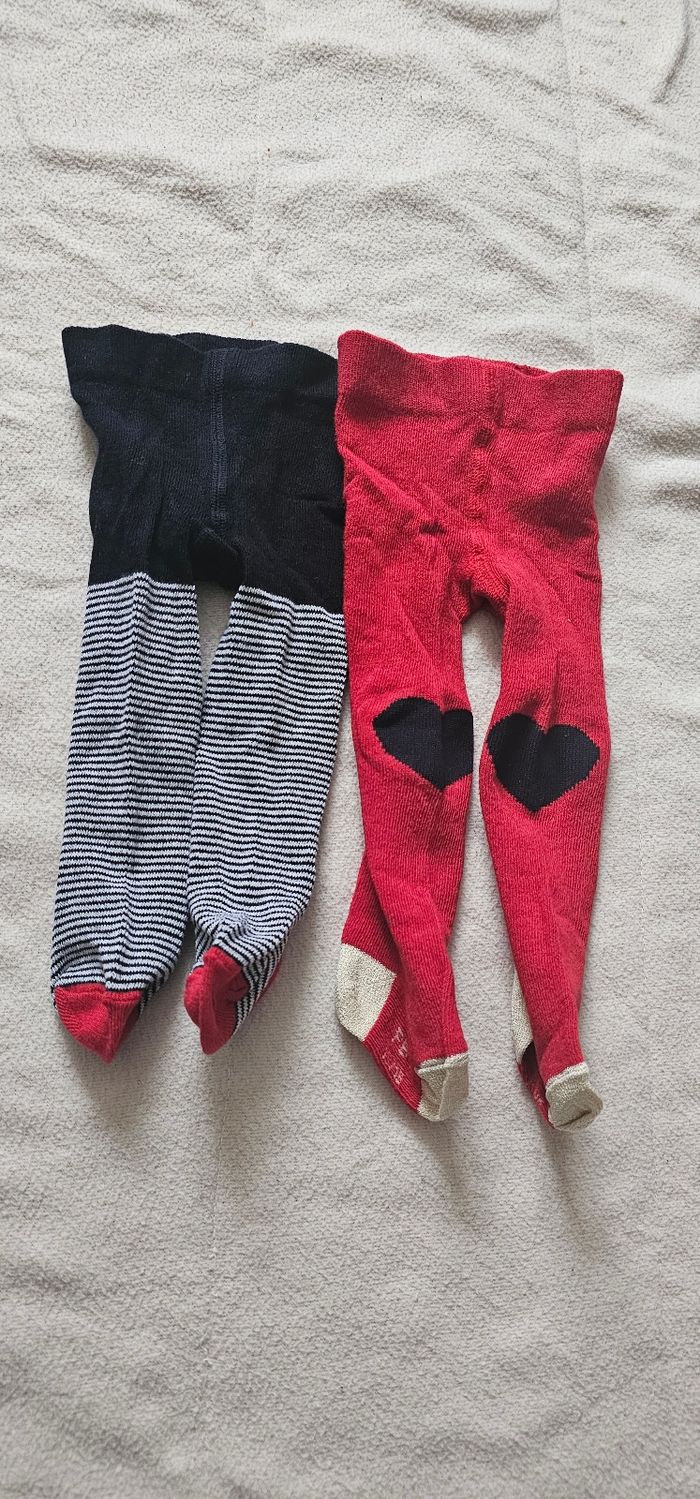 2 paires Collants neuf petit bateau - photo numéro 3