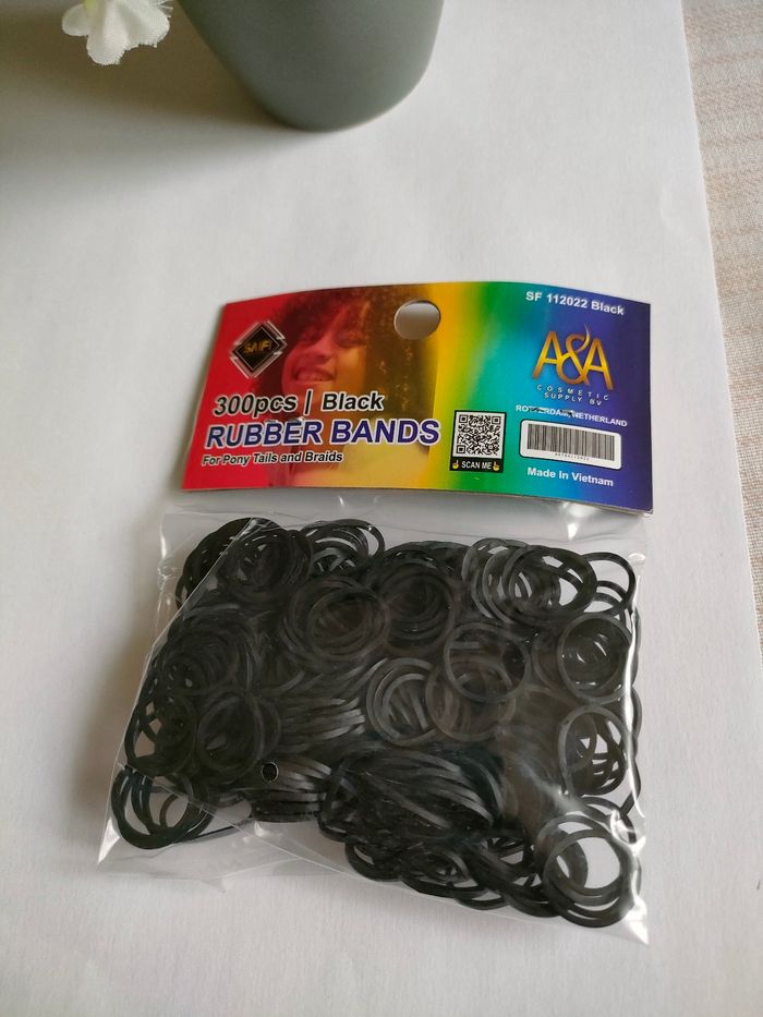 300 unités de  Élastique pour cheveux - photo numéro 2