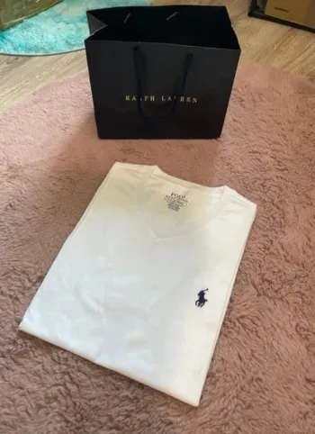 T-shirt blanc Ralph Lauren, taille S jamais porté