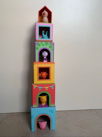 Cubes imagiers à empiler Djeco