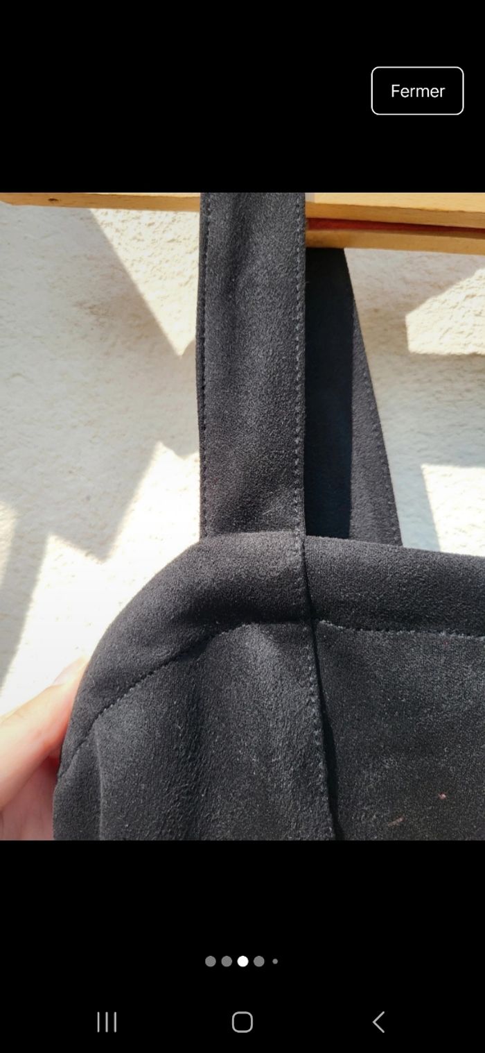 Robe en velour noir - photo numéro 3