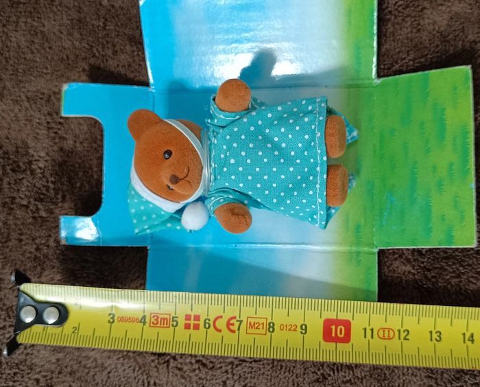 Figurine ours en tenue de nuit simba - photo numéro 2