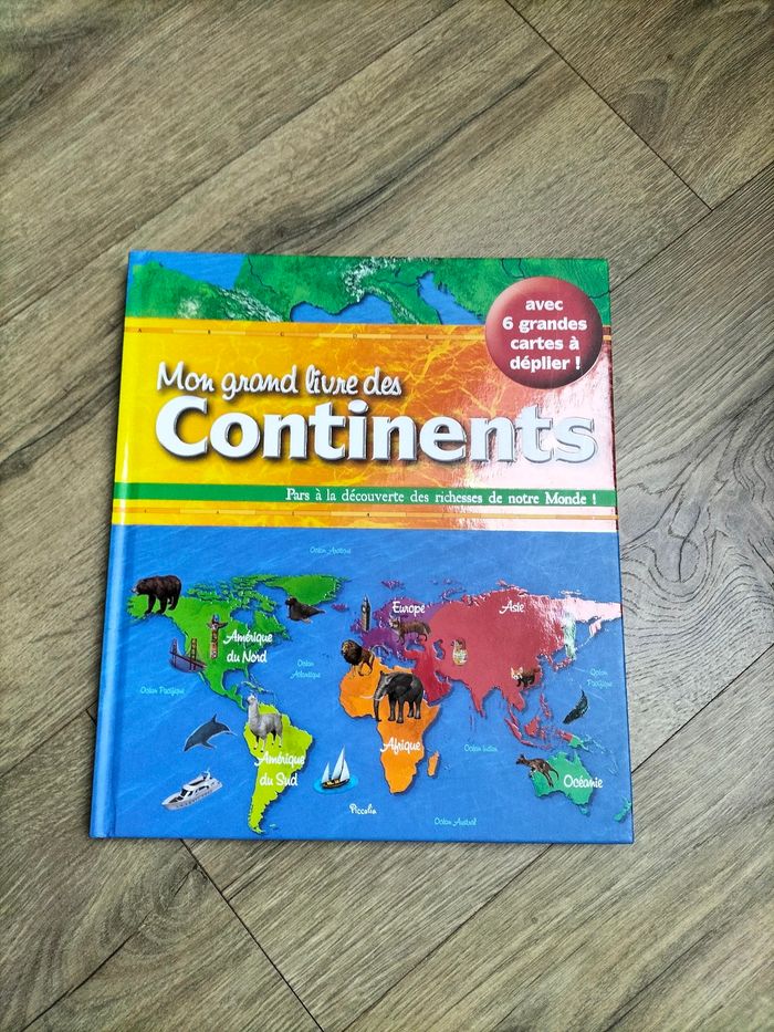Mon grand livre des continents