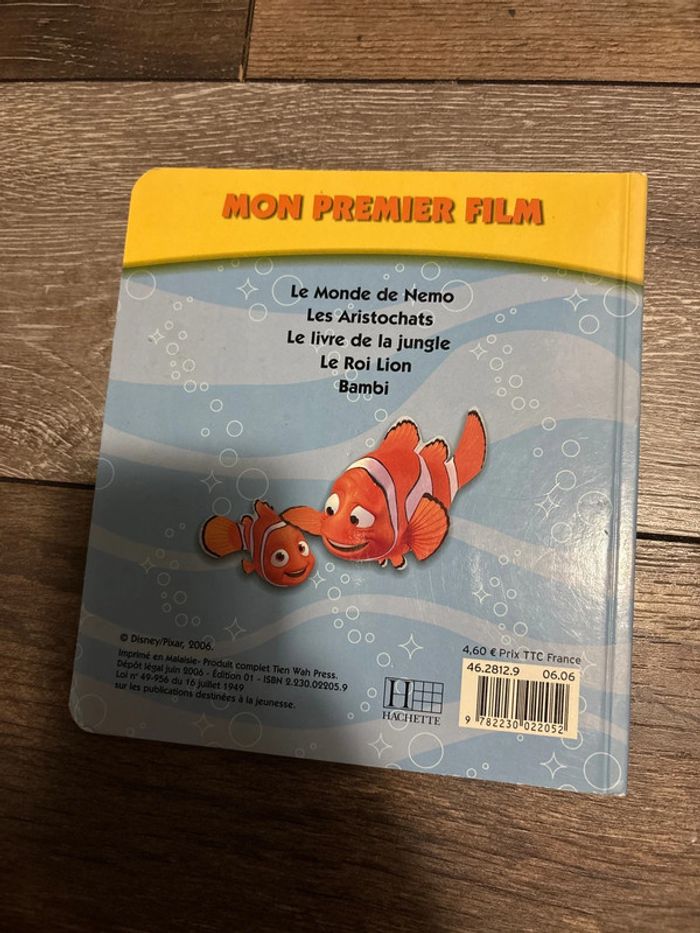 Livre cartonné le monde de Némo - photo numéro 2