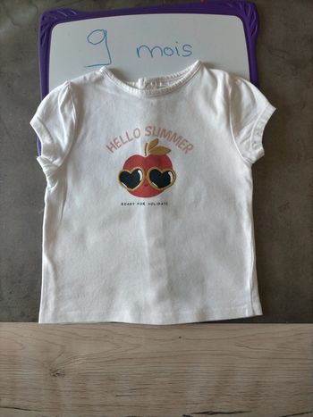 T-shirt 9 mois