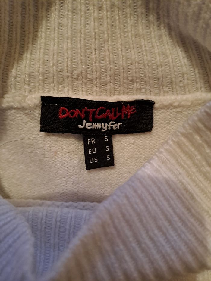 Pull blanc - photo numéro 3