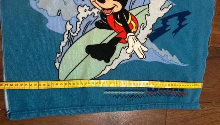 Poncho de bain/ Mer à capuche Mickey - photo numéro 5