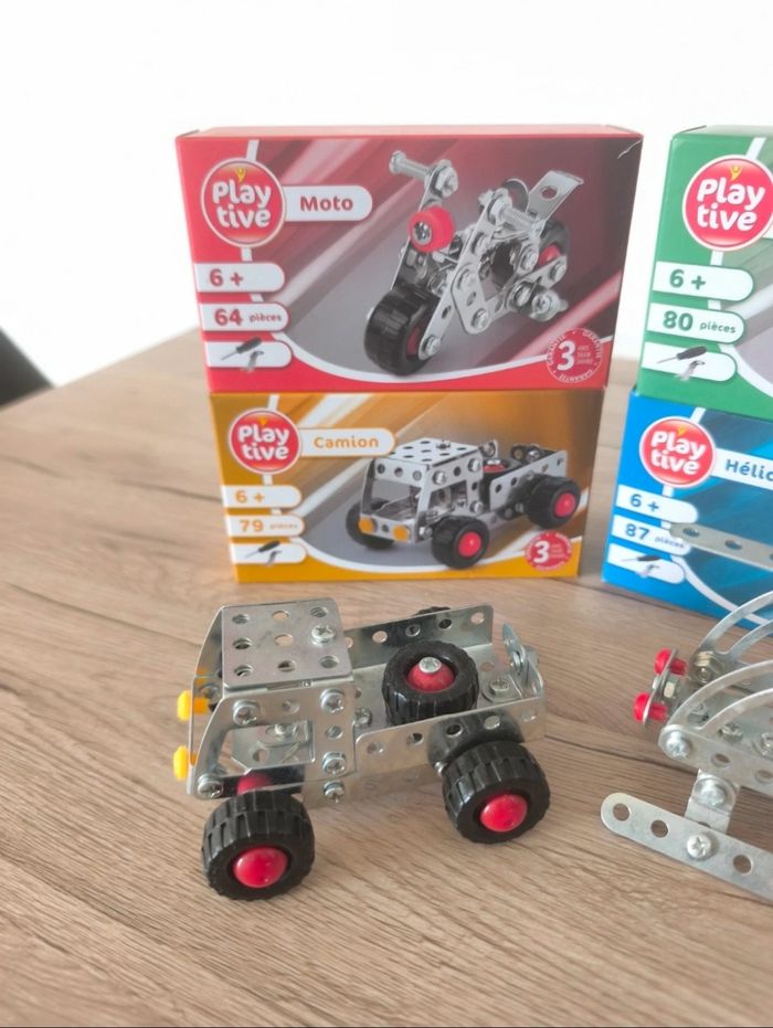 Lot jeux mecano - photo numéro 2