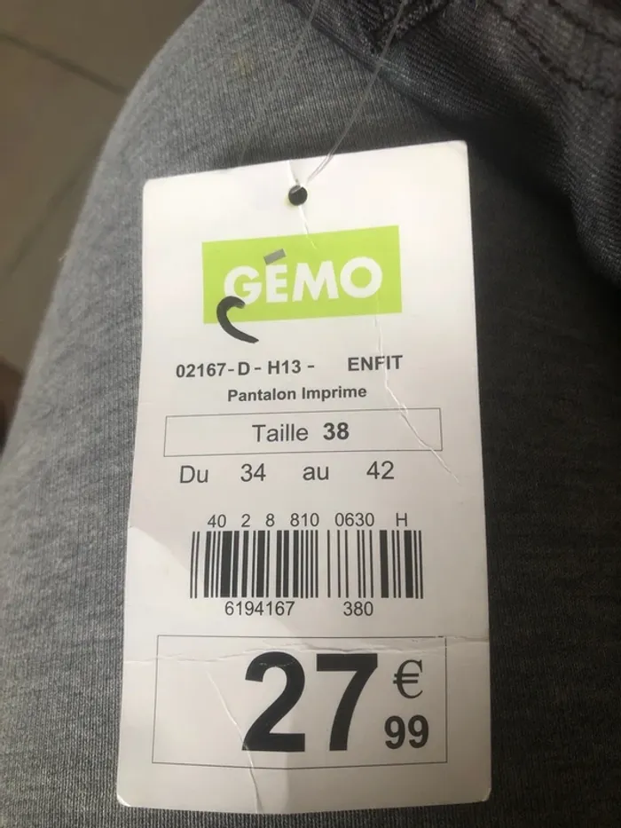 Jean Gémo T38 femme neuf👖 - photo numéro 4