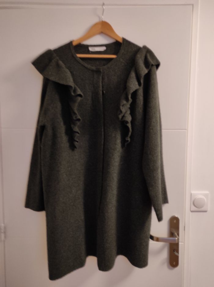 Manteau lainage Zara TM