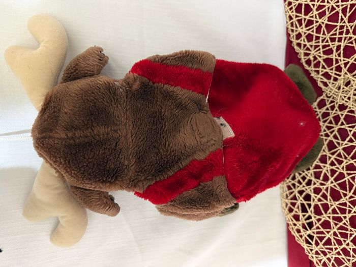 Cache bouillotte cerf peluche - photo numéro 2