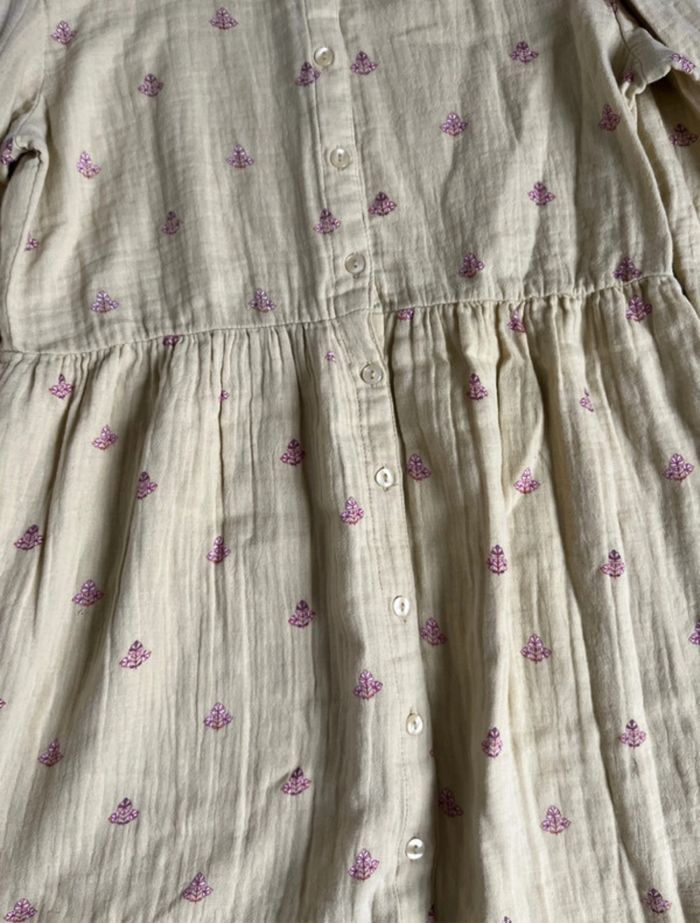 Robe gaz de coton neuf avec étiquettes 10 ans - photo numéro 3