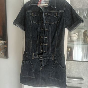 Superbe robe jean T36 comme neuf