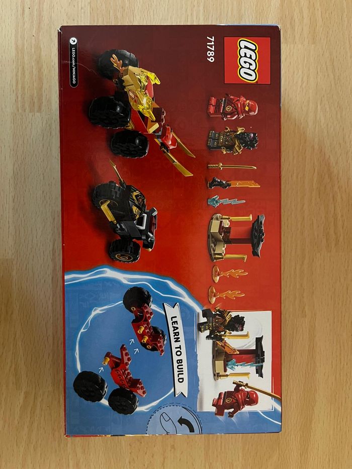 LEGO 71789 Neuf Le combat en voiture et en moto de Kai et Ras Ninjago - photo numéro 2