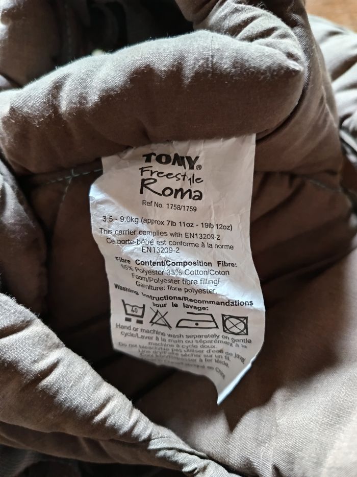 Porte bébé tomy - photo numéro 2