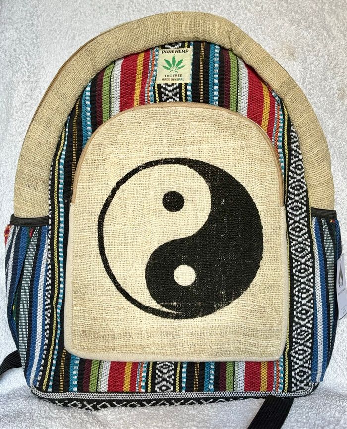 Grand sac à dos Ying Yang