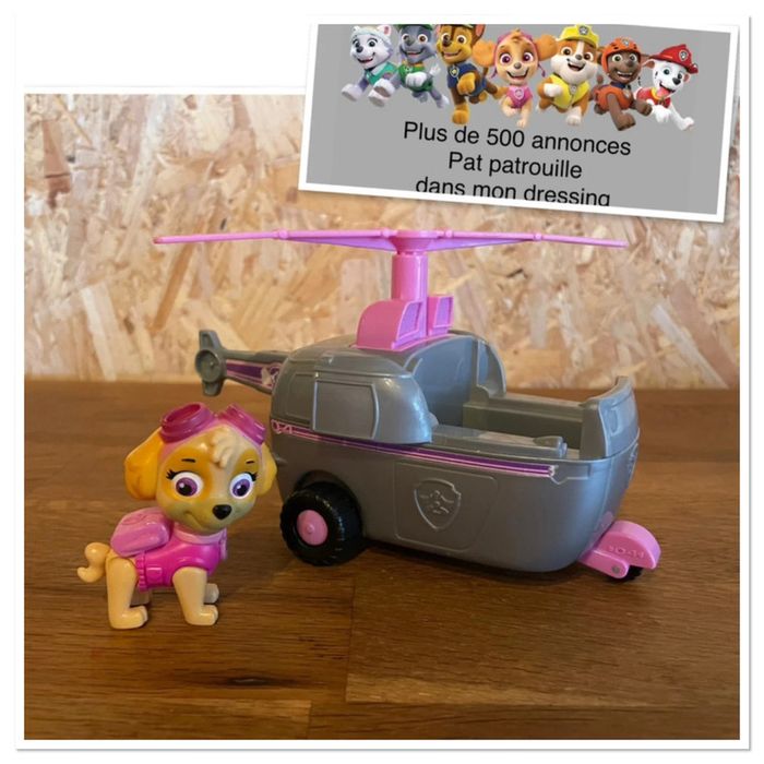 Idée cadeau 🎁 figurine Stella et son véhicule de la Pat Patrouille