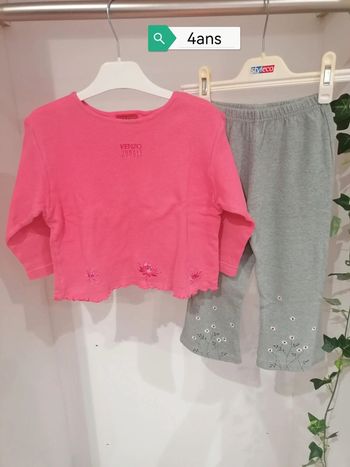 Pyjama dépareillé Sergent major Kenzo 4ans