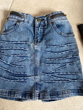 Jupe en jean basic one 6 ans