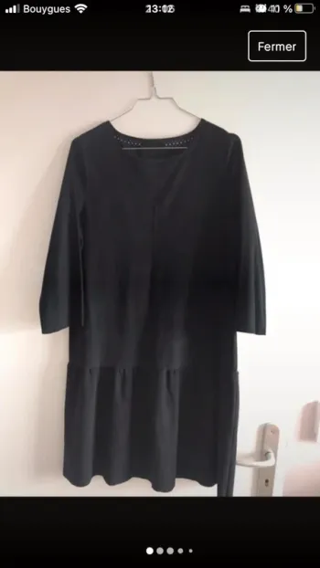 Robe noire  Promod  Taille 40