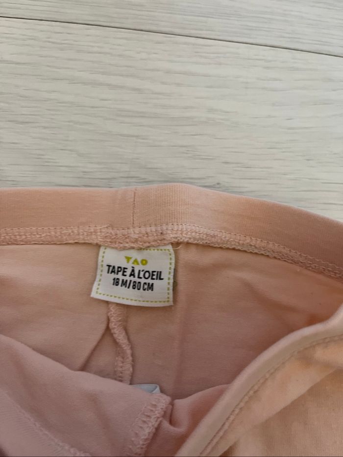 Lot 3 legging coton 18mois - photo numéro 5