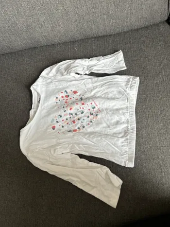 T-shirt manches longues, bébé fille, gémo, 24 mois