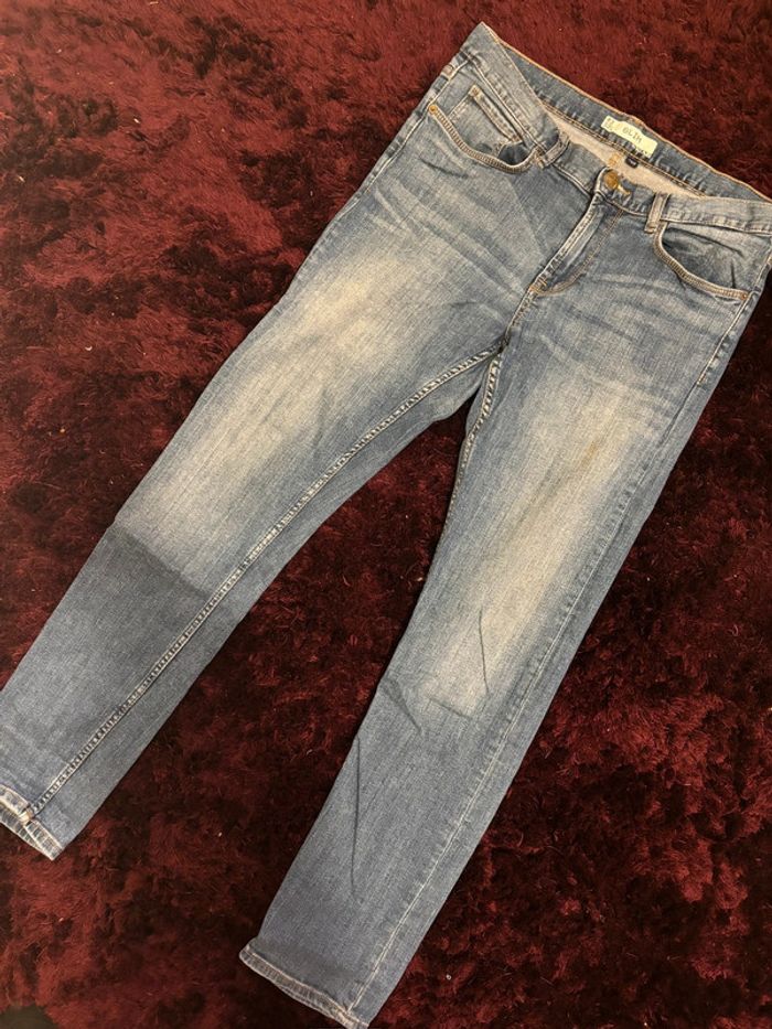 Jean slim bleu kiabi