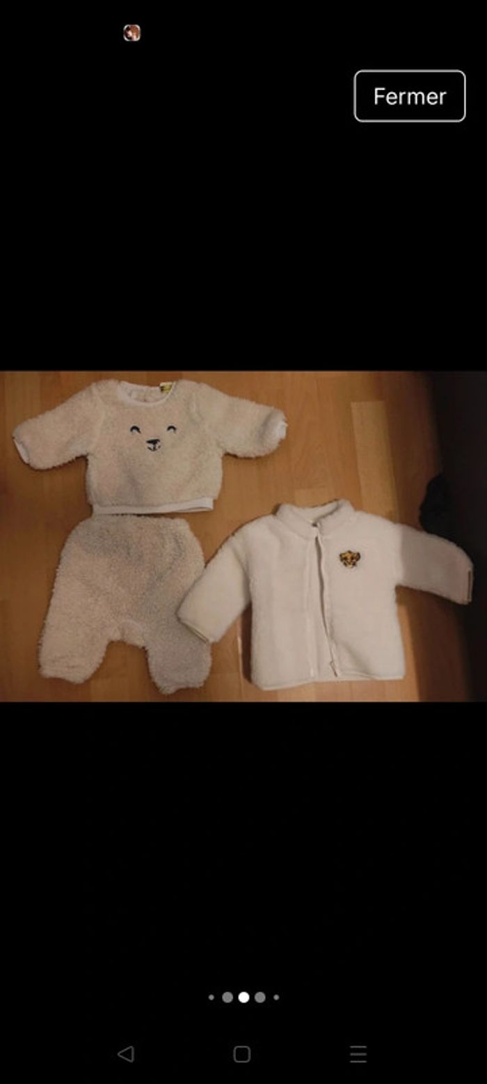 Énorme lot + de 80 vêtements, 1 mois,3 mois,6 et 9 mois - photo numéro 16