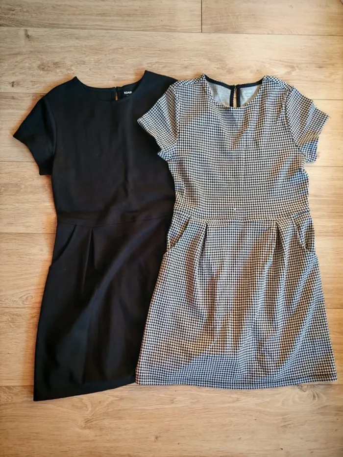Lot de deux robes fille 12 ans kiabi