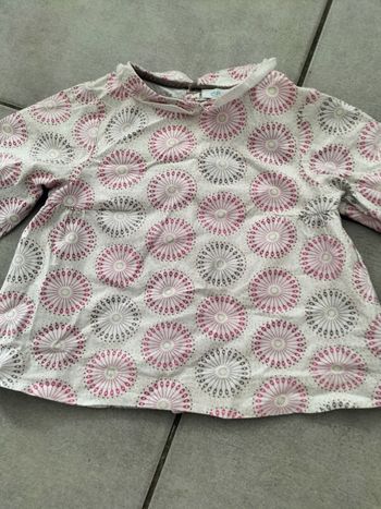 Blouse/chemise/tunique cercle