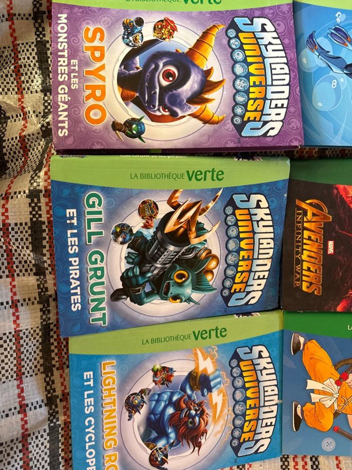 Lot de 9 livres bibliothèque verte - photo numéro 4